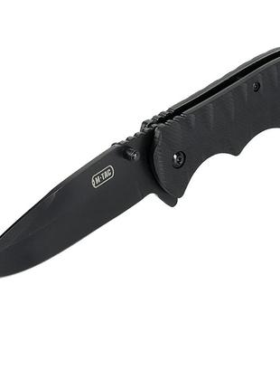 M-tac ніж складаний type 4 black,  армійський ніж чорний, тактичний ніж, складаний ніж, військовий ніж1 фото