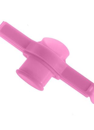 Универсальный зажим lesko a913-01 pink для пакетов с крышкой пластиковый (gold_7915-29180)