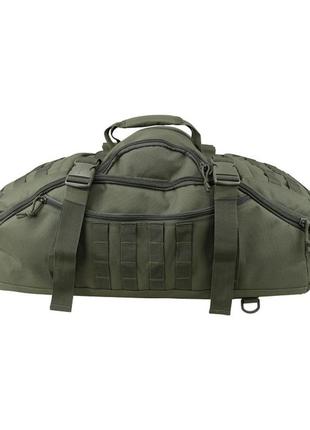 Сумка тактична дорожня для речей kombat uk operators duffle bag 60л оливковий gl_55