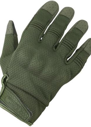 Тактичні військові рукавички kombat uk захисні рукавиці  xl оливковий gl_55