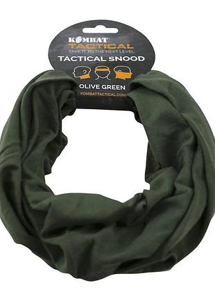 Баф тактический военный всу kombat uk tactical snood оливковый uni gl_55