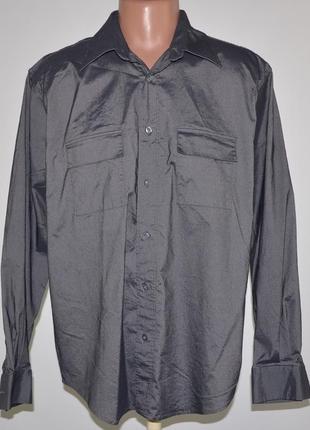 Фирменная рубашка стрейч linea (l)