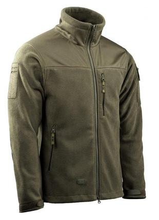 M-tac куртка alpha microfleece gen.ii army olive, фліска армійська, тактична куртка, куртка флісова зимова2 фото