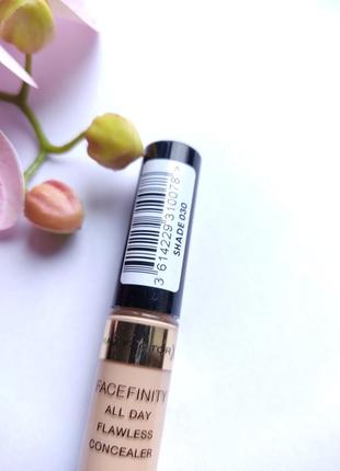 Консилер для лица и области вокруг глаз max factor facefinity all day concealer 100% оригинал