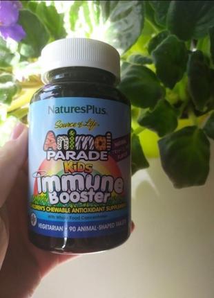 Таблетки для укрепления детского иммунитета от animal parade immune booster цинк витамин с1 фото