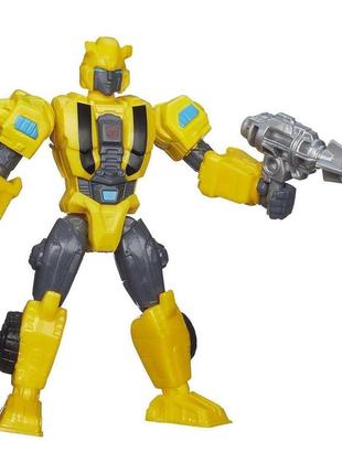 Розбірна ігрова фігурка hasbro бамблбі з м-з мисливців на чудовиськ bumblebee hero mashers beast hunters