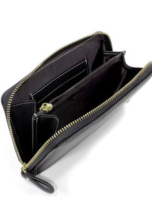 Женский кошелек baellerry n0105 black горизонтальное+вертикальное расположение сумка-клатч для девушек gold3 фото