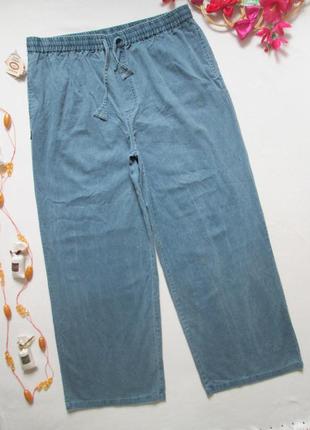 Мега шикарные джинсы батал на резинке высокая посадка deal 🌺💜🌺1 фото