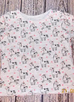 Фирменный реглан primark для девочки 5-6 лет.110-116 см 2