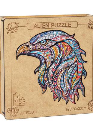 Деревянный пазл alien puzzle lesko qj-267 eagle головоломка для детей птицы (sku_8158-30151)