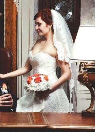 Дизайнерское свадебное платье от daria karlozi, модель serenada4 фото