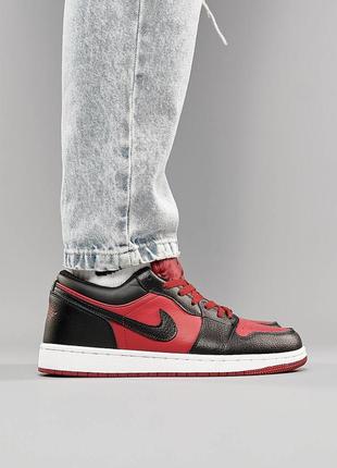 Популярные мужские кожаные кроссовки nike air jordan 🆕 низкие найк джордан7 фото