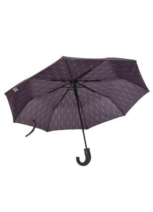 Зонт полуавтомат черно-фиолетового цвета 156668l gl_552 фото