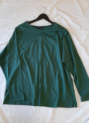 Кофта женская однотонная оверсайз