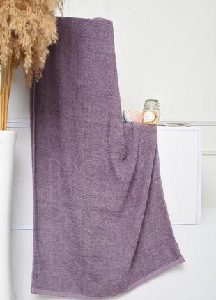 Рушник банний махровий фіолетового кольору 152775l2 фото