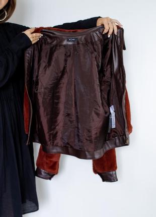 R . edition пухнаста куртка, шуба з штучного хутра з плюшевою текстурою9 фото