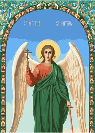 Картина за номерами strateg ікона ангел охоронець розміром 40х50 см (sy6702) «strateg» (sy6702)