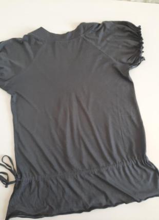 Стильная футболка блуза коттон, размер s/m6 фото