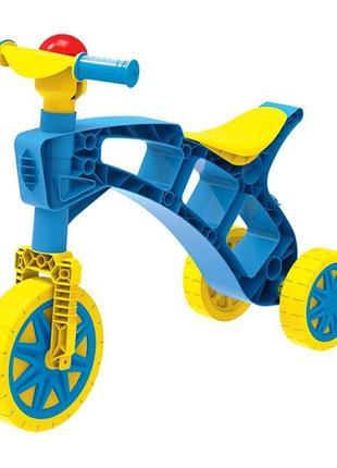 Каталки и качалки «технок» (3831) ролоцикл 3, синий1 фото