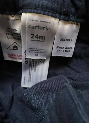 Брюки carters 18-24 мес4 фото