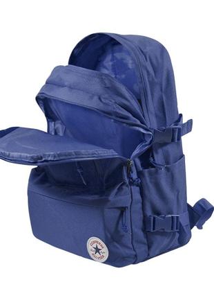 ✅ рюкзак універсальний lesko 8234 dark blue унісекс спортивний шкільний повсякденний gold2 фото