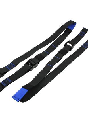 ✅ тренувальні петлі maidi p3 pro-5 black + blue підвісні ремені для присідань випадів gold3 фото