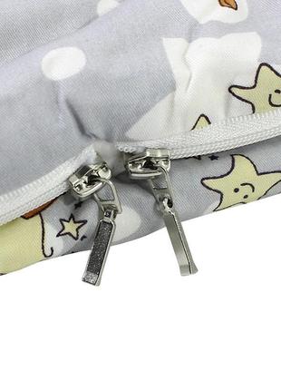 Конверт-одеяло lovely baby lesko j21 little prince для малыша новорожденного на выписку (sku_8176-29198)3 фото