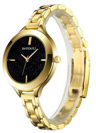 ➔годинник baosaili bsl1049 gold елегантний годинник для дівчат баосаїлі кварцовий механізм наручний (k-356s)