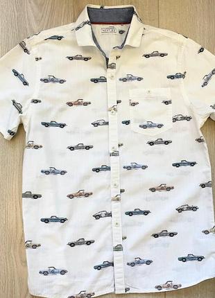Рубашка летняя next 10 лет
