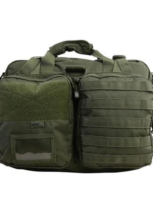 Сумка тактическая военная kombat uk navigation bag оливковый gl_552 фото