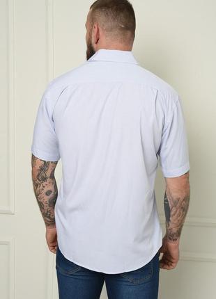 Рубашка мужская светло-сиреневая 151256l gl_553 фото