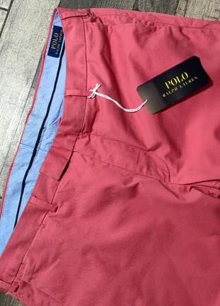Чоловічі стильні елегантні бавовняні штани чиноси polo ralph lauren оригінал у персиковому кольорі розмір 36/323 фото