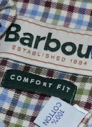 Фірмова сорочка barbour (l)6 фото