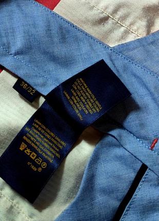 Чоловічі стильні елегантні бавовняні штани чиноси polo ralph lauren оригінал у персиковому кольорі розмір 36/324 фото