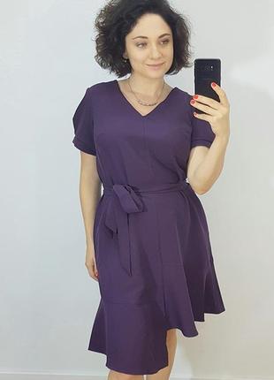 Платье женское фиолетовое 121833l gl_55
