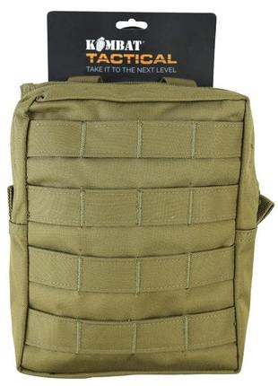 Подсумок тактический kombat uk large molle utility pouch койот ku_22