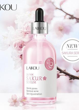 Сыворотка с экстрактом японской вишни laikou rose jopan sakura