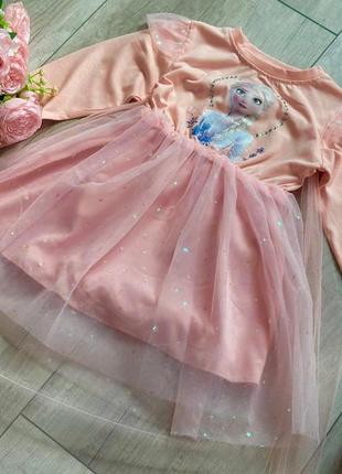 Сукня з ельзою для дівчаток2 фото