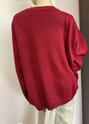 Полу шерстяной мужской свитер/xl-3xl/ brend bexleys2 фото