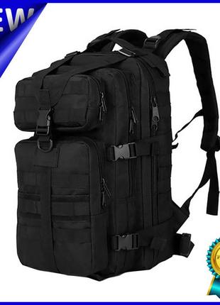 Рюкзак тактический aokali outdoor a10 black штурмовой военная сумка 35l gold