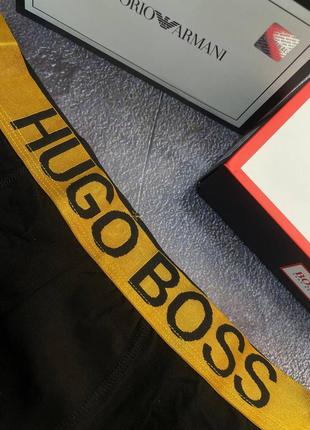 Есть наложка ❤️
❤️мужской трусы боксерки в стиле "hugo boss"
качество - lux
размеры: m, l, xl4 фото