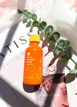 🔥-70%🔥 сыворотка с витамином с sollalla multi vitamin c serum
