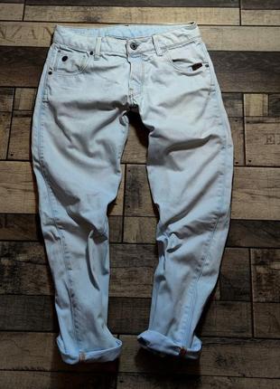 Мужские модные джинсы g-star raw arc 3d slim в светло голубом цвете размер 30/343 фото