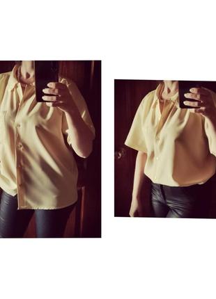 Рубашка оверсайз c&a женская свободная рубашка с вышивкой ретро сорочка блуза ретро винтаж3 фото