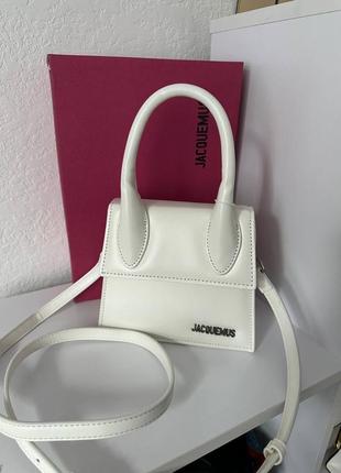 Сумка жакмюс jacquemus white