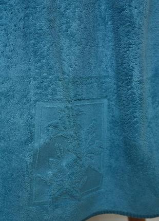 Рушник кухонний мікрофібра смарагдового кольору 154722l3 фото