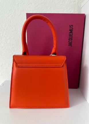 Сумка жакмюс jacquemus orange 4