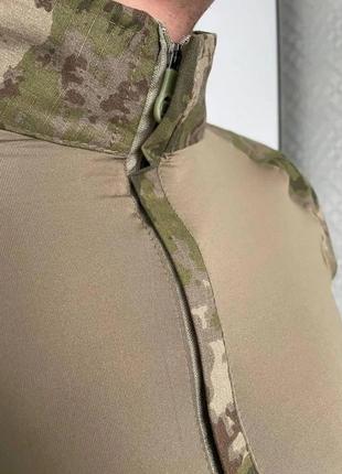 Чоловічий армійський костюм мультикам для зсу tactical тактична форма убакс і штани туреччина m 6841 (tak_58)3 фото