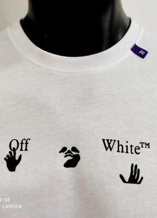Відмінна легка чоловіча футболка off-white