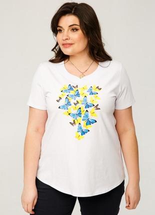 Футболка трикотажна силуету трапеція